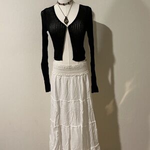 Sincerely Jules white maxi skirt